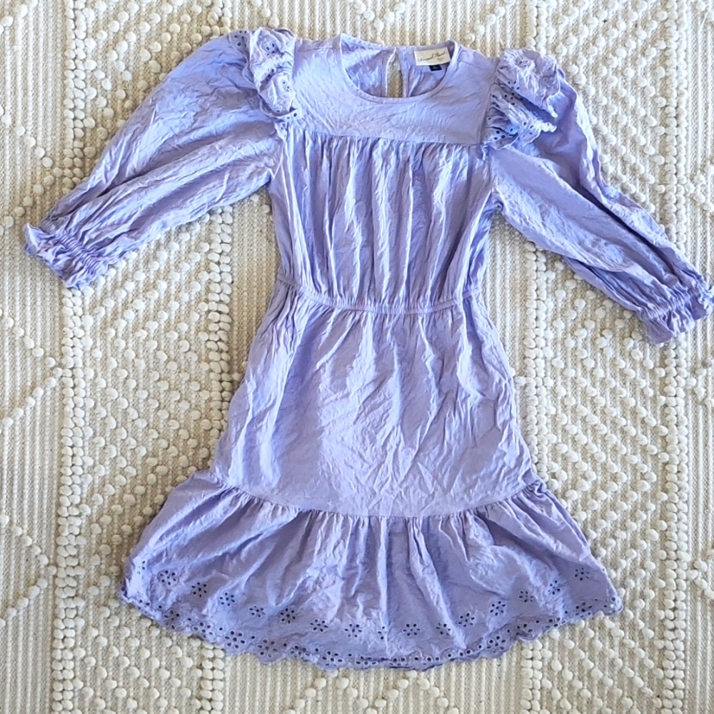 Lilac Ruffle Dress